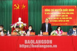 Đồng chí Bí thư Tỉnh ủy làm việc tại huyện Lộc BìnhTin khácĐẩy mạnh tuyên truyền cổng thông tin khai thác cơ sở dữ liệu đất đaiHải quan Lạng Sơn: Hỗ trợ xuất khẩu nông sản thuận lợi