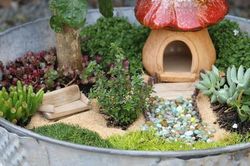 Những món đồ trang trí rất đáng yêu, biến khu vườn của bạn trở thành chốn thần tiên