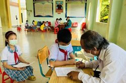 Long An tiêm vaccine phòng Covid-19 cho gần 185 nghìn trẻ từ 5 tuổi đến 11 tuổi