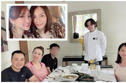 Loạt ảnh vợ cũ và vợ mới của Chi Bảo thân thiết