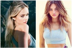Hai 'bé gái đẹp nhất thế giới' nổi tiếng nhờ dậy thì thành công