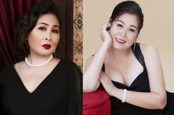 Vẻ phúc hậu, viên mãn của NSND Hồng Vân ở tuổi 56