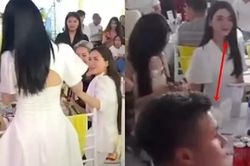 Tranh cãi hành động tặng hoa cưới cho Hòa Minzy của bạn gái Quang Hải
