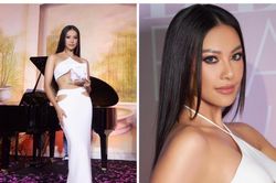 Kim Duyên lên đồ hở bạo, zoom kỹ càng 'ngộp thở' vì vòng 1 quá 'bốc'