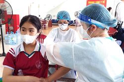 Hơn 10.000 trẻ 5 - 11 tuổi tại Đà Nẵng tiêm vaccine COVID-19