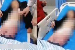 Bà mẹ gây phẫn nộ vì dùng móc quần áo đánh con đến nhập viện