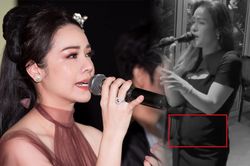 Hát hò cực sung, Nhật Kim Anh khiến khán giả 'dụi mắt' nhiều lần vì để lộ chi tiết đang mang bầu lần 2?