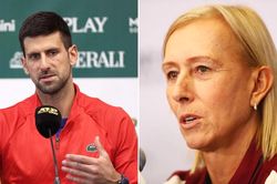 Djokovic và Navratilova: 'Cấm các tay vợt Nga, Belarus dự Wimbledon là sai lầm'