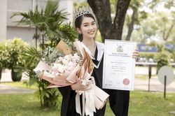 Á hậu học giỏi nhất showbiz Việt - Phương Anh: Mọi người đều công nhận tôi có học vấn tốt