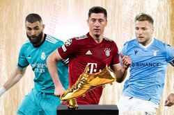 Chiếc giày Vàng châu Âu: Benzema, Immobile đua tranh vị trí thứ 2