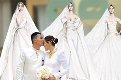 Hé lộ bản vẽ 3 chiếc váy cưới của Phương Trinh Jolie, tân nương sẽ chọn chiếc nào làm 'vedette'?