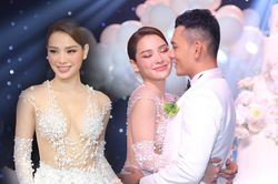 Diện váy cưới xuyên thấu phô trọn gò bồng đào, Phương Trinh Jolie đích thị cô dâu hở bạo nhất Vbiz