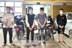 Xử lý 7 thanh thiếu niên vi phạm TTATGT trên địa bàn TP Tuyên Quang