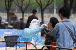 Thủ đô Bắc Kinh (Trung Quốc) xét nghiệm COVID-19 trên diện rộng
