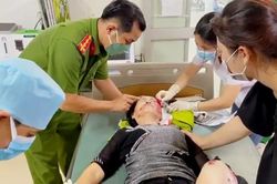 An Giang: 4 cán bộ công an kịp thời cứu người bị nạn