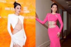 Khung xương hoàn hảo - vòng eo phẳng lì, bảo sao dạo này Tiểu Vy chăm mặc hở thế