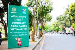 Hà Nội tuyên truyền cao điểm cho SEA Games 31