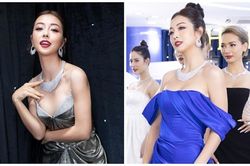 Jennifer Phạm diện váy cúp ngực, khoe vòng một căng đầy... nhìn phát mê