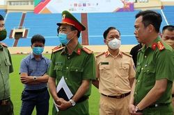 Khảo sát công tác đảm bảo ANTT phục vụ thi đấu SEA Games 31 tại Nam Định