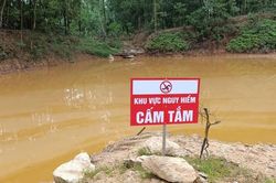Thanh Hóa: 2 học sinh đuối nước thương tâm dưới hố công trình