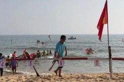 Thể thao Thể thao Sôi nổi giải đua ghe trên biển Thuận An