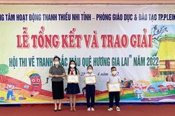 Pleiku: Trường Tiểu học Nguyễn Văn Trỗi đạt giải nhất tập thể Hội thi vẽ tranh 'Sắc màu quê hương Gia Lai'