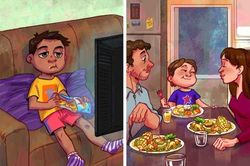 6 lợi ích khi trẻ ăn cơm cùng gia đình