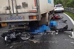 Đèo Bảo Lộc: Va chạm xe ô tô, 2 phụ nữ văng vào gầm xe tải tử vong