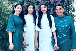 Hai ái nữ nhà MC Quyền Linh ngày càng xinh đẹp và giỏi giang, nhìn lối giáo dục của phụ huynh mới đáng nể