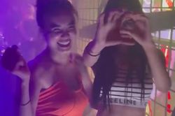 Xem clip em gái Công Vinh và cô bạn xinh đẹp 'quẩy' tưng bừng ở quán bar