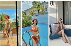Huyền Lizzie khoe sắc vóc mượt mà, quyến rũ với bikini