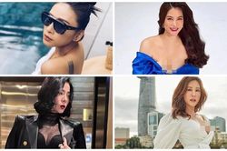 Vẻ gợi cảm, tươi trẻ của dàn mỹ nhân Việt yêu 'phi công' điển trai