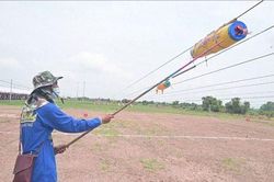 Độc đáo lễ hội phóng tên lửa tự chế ở Thái Lan