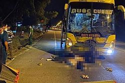 Quá chén, kẹp 3 đấu xe khách tử vong