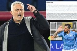 Mourinho lại dùng đòn khẩu chiến, Lazio phản pháo dữ dội