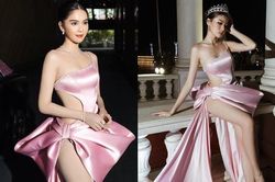 'Đại chiến váy áo' giữa 'nữ hoàng nội y' và dàn Hoa hậu khiến netizen 'nghẹt thở'