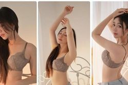 'Đu trend' diện nội y phối jeans, Quỳnh Kool sexy hết nấc