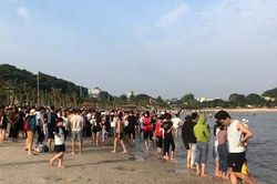 Một nam sinh bị đuối nước ở bãi tắm công cộng Đồ Sơn