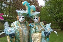 Bỉ: Lễ hội carnaval 'Mặt nạ Venice' quay trở lại sau 2 năm vắng bóng