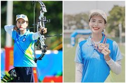 Nhan sắc xinh đẹp của nữ cung thủ Việt Nam tại SEA Games 31