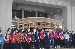 Các tuyển bóng đá nam tham dự SEA Games 31 có mặt tại Nam Định, chuẩn bị tích cực cho giải đấu