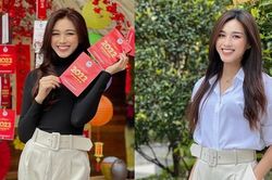 Mặc quần cũ lên lớp học, Đỗ Thị Hà vẫn được khen xinh đẹp