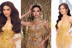 'Đụng váy' với đàn chị Lan Khuê - Vũ Thu Phương, Thùy Tiên vẫn có cách biến tấu ấn tượng