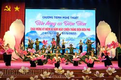 'Bản hùng ca Điện Biên' chào mừng 68 năm Chiến thắng Điện Biên Phủ