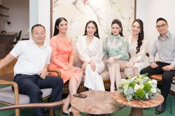 Á hậu Thụy Vân ngỡ ngàng khi Hoa hậu Hà Kiều Anh nói 45 tuổi