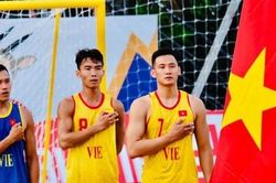 SEA Games 31: Bóng ném bãi biển Việt Nam liên tiếp giành chiến thắng