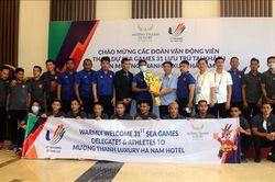 Đội tuyển Futsal nam Myanmar tới Hà Nam sớm nhất