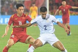 U23 Việt Nam chia điểm trong mưa với U23 Philippines