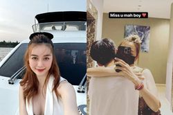 Hậu nghi vấn chia tay Phương Uyên, Thiều Bảo Trang khoe ảnh ôm 'trai lạ' đầy thân mật