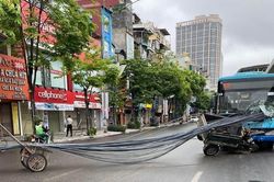Chủ tịch Hà Nội yêu cầu tăng cường kiểm tra, xử lý xe tự chế chở hàng cồng kềnh